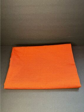 Bright Orange Table Cloth